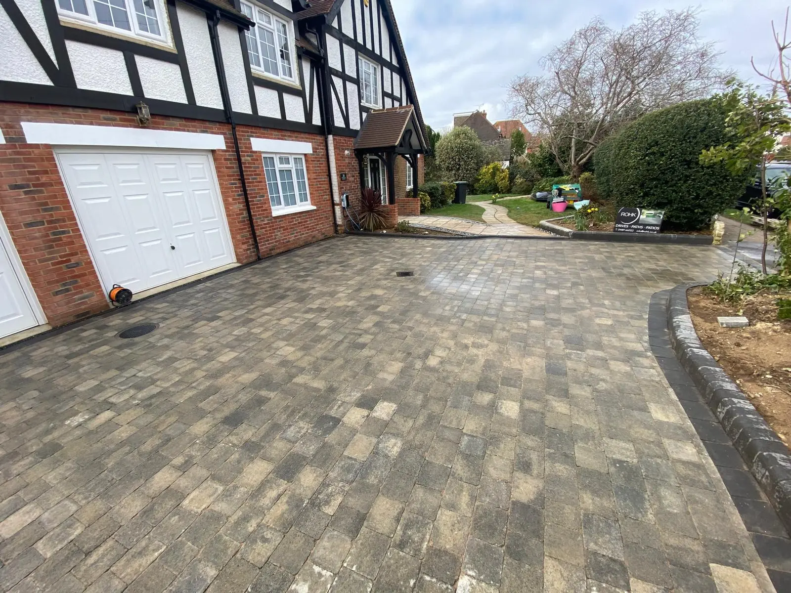 Porcelain Driveways in Fareham